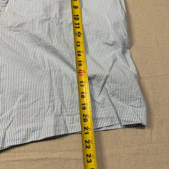 Vineyard Vines Breaker Shorts Blue Striped Mens Size 50 9” Inseam Big And Tall - Picture 7 of 7